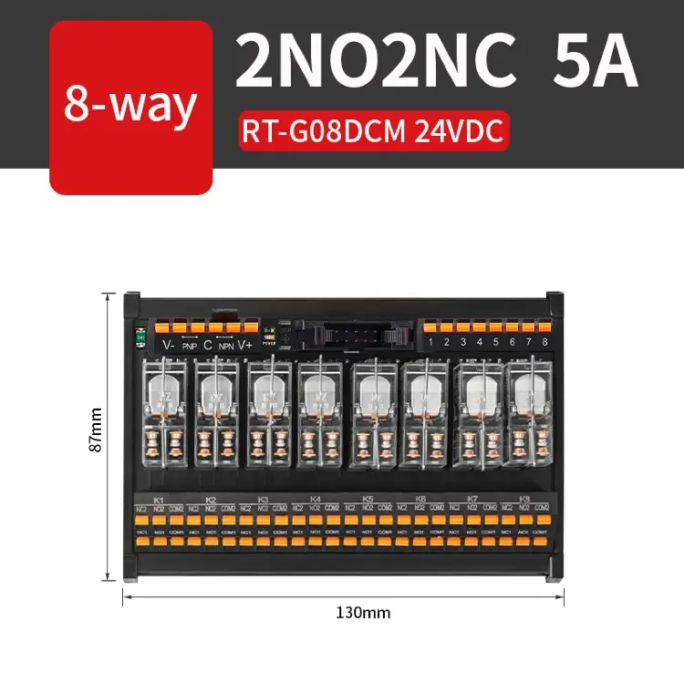 Модуль промежуточного реле ENMG G2R-1-E 24В DC 16А 1НО1НЗ