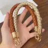 Ремень для сумки из искусственной кожи с крючком