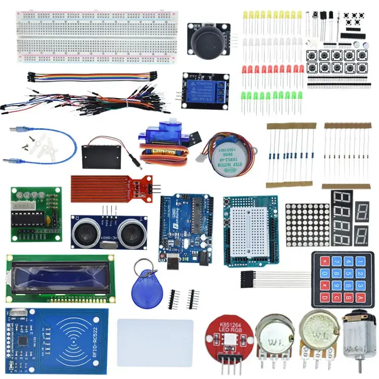 Стартовый набор Arduino Uno R3 с датчиками и компонентами