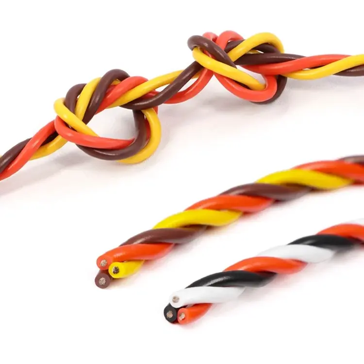 Удлинительный витой кабель для сервопривода JR Futaba 22AWG/26AWG 1-50м