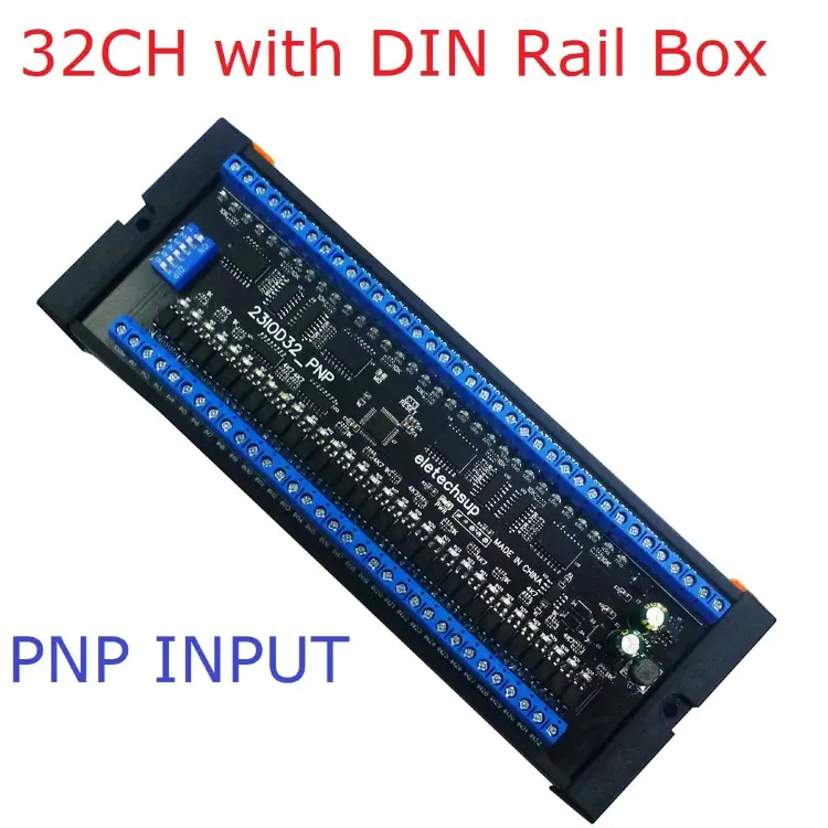 Модуль удаленного ввода-вывода RS485 8-48CH NPN PNP MODBUS RTU DIN