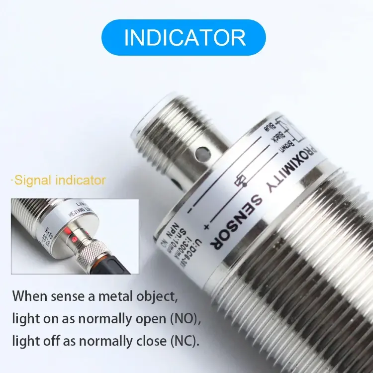 Датчик индуктивного приближения M30 NPN PNP DC10-30V LJ30A3