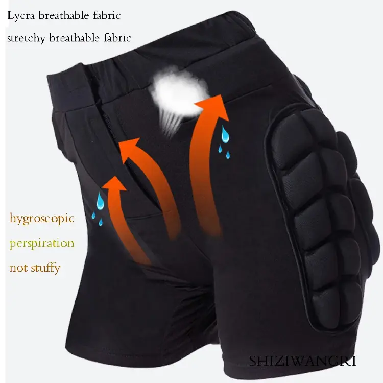 Защитные шорты с мягкой подкладкой для лыж и сноуборда