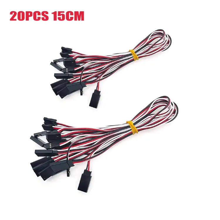Кабель-удлинитель JR Plug Servo 22AWG (штекер-гнездо) 150/300/500мм
