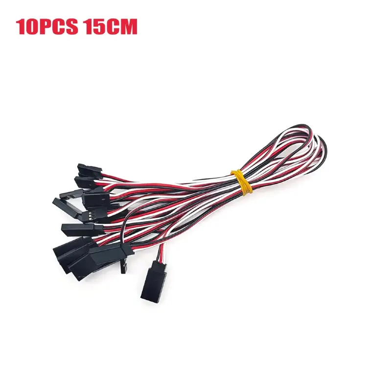Кабель-удлинитель JR Plug Servo 22AWG (штекер-гнездо) 150/300/500мм