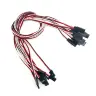 Кабель-удлинитель JR Plug Servo 22AWG (штекер-гнездо) 150/300/500мм