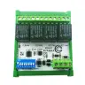 Релейный модуль 4CH Modbus RTU RS485 DC 12V 24V с DIP-переключателем и DIN-коробкой