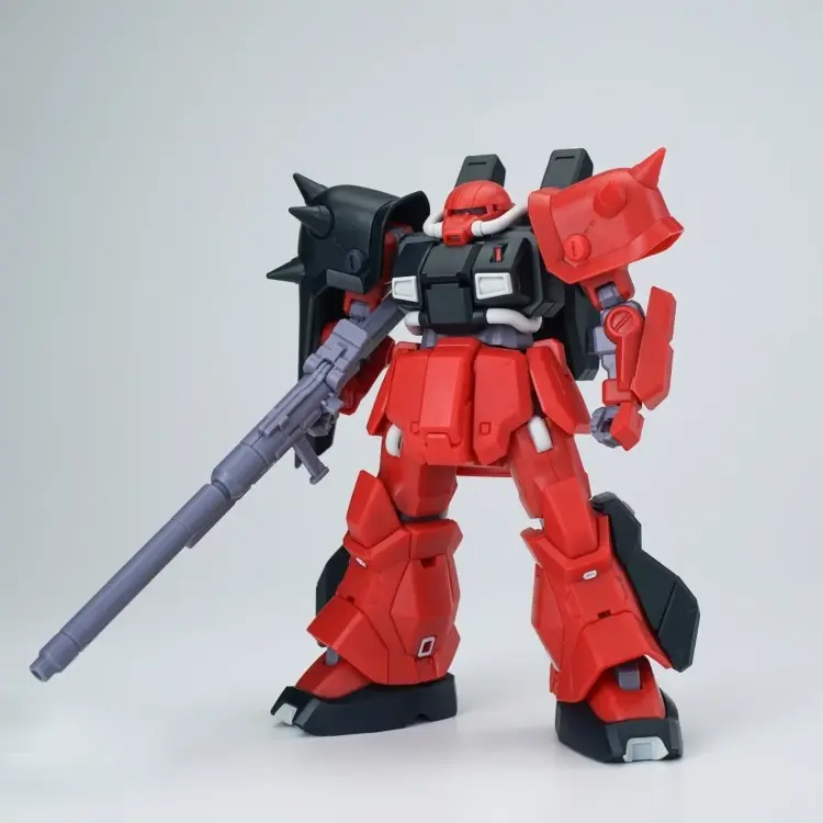 Сборная фигурка робота Hi-Zak Custom Zaku 1/144
