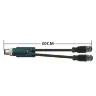 Сплиттер Y-типа M12 4/5/8 Pin 250В 22AWG экранированный водонепроницаемый