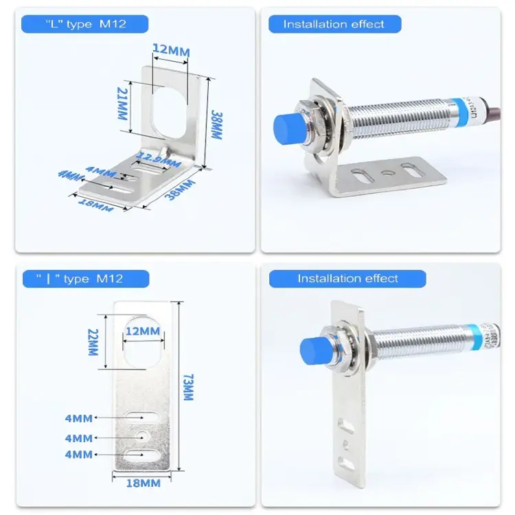 Индуктивный датчик приближения LM12, NPN/PNP, 6-36В DC, 90-250В AC