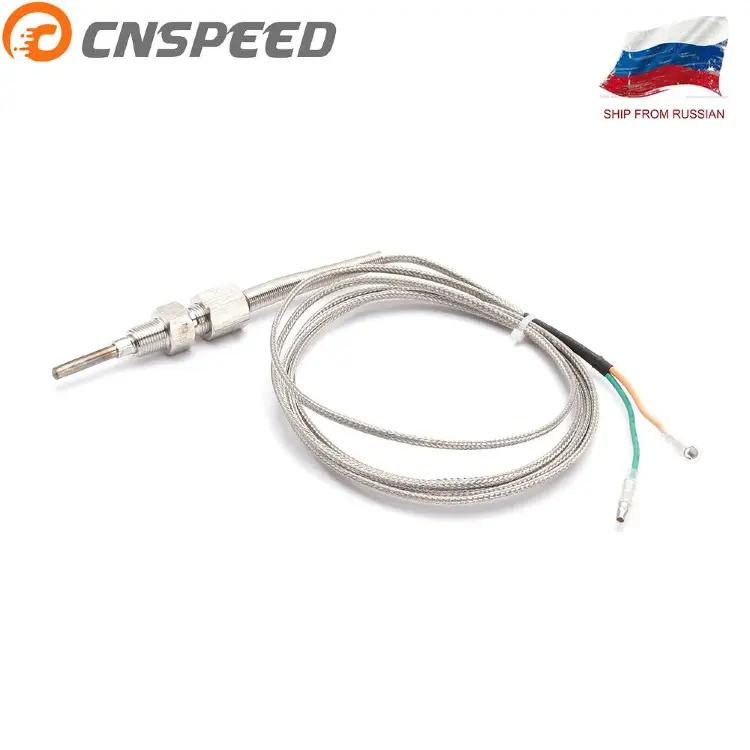 CNSPEED Датчик температуры выхлопных газов EGT типа K, 1/8 NPT, 2M