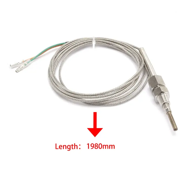 CNSPEED Датчик температуры выхлопных газов EGT типа K, 1/8 NPT, 2M