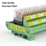 Релейный модуль усилитель сигнала PLC 2-16 канал 5A 10A 16A 12V 24V NPN/PNP DIN-рейка