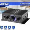 Мини цифровой аудио усилитель 2x20W с синей подсветкой