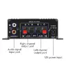 Мини цифровой аудио усилитель 2x20W с синей подсветкой
