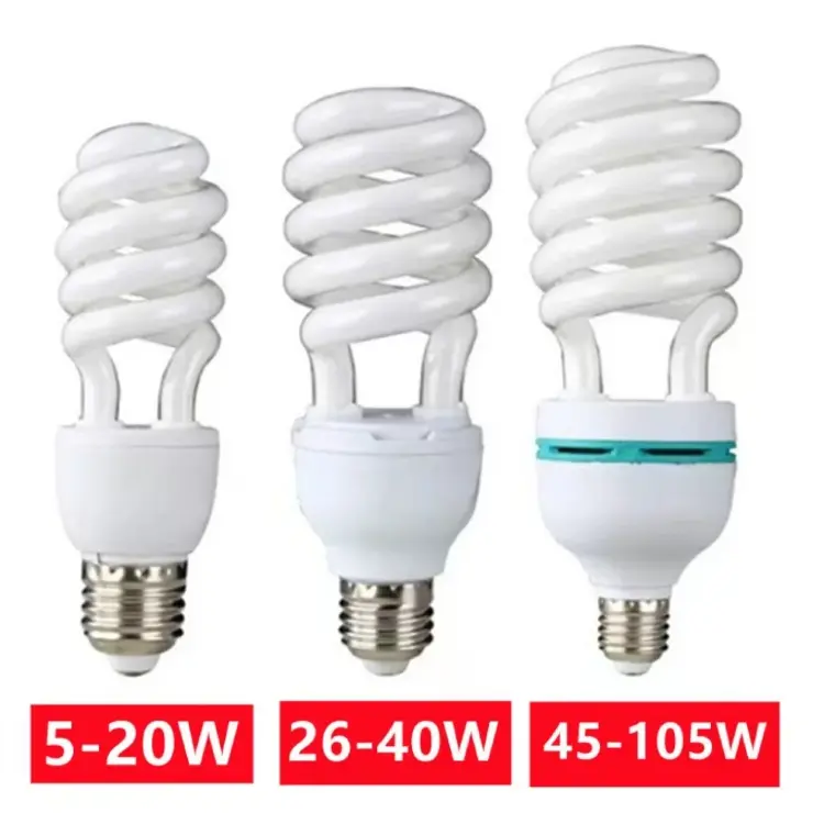 Энергосберегающая спиральная лампа E27 5W светодиодная