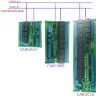 Релейный модуль RS485 Modbus RTU 12В/24В 4-16 каналов DI-DO NPN/PNP