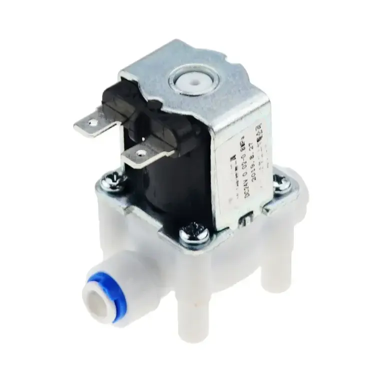 Электромагнитный клапан 1/4" DC12V 24V AC220V для воды и воздуха