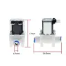Электромагнитный клапан 1/4" DC12V 24V AC220V для воды и воздуха