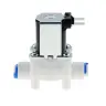 Электромагнитный клапан 1/4" DC12V 24V AC220V для воды и воздуха