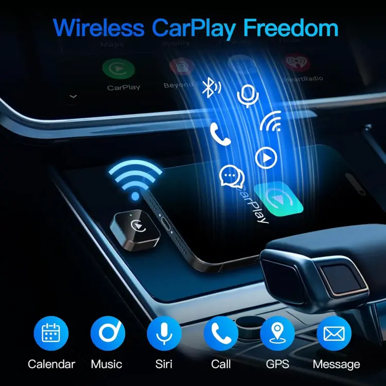 Беспроводной адаптер CarPlay для iPhone и Android