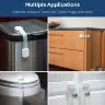Детский безопасный замок для шкафов и ящиков с клейкой фиксацией