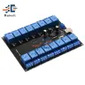 Релейный модуль 16-канальный DC 7V-38V 10A 250V USB 24V