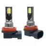 LED лампы для противотуманных фар H8/H11/H16/9005/9006, 12-24В, 6000К
