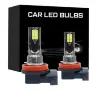 LED лампы для противотуманных фар H8/H11/H16/9005/9006, 12-24В, 6000К