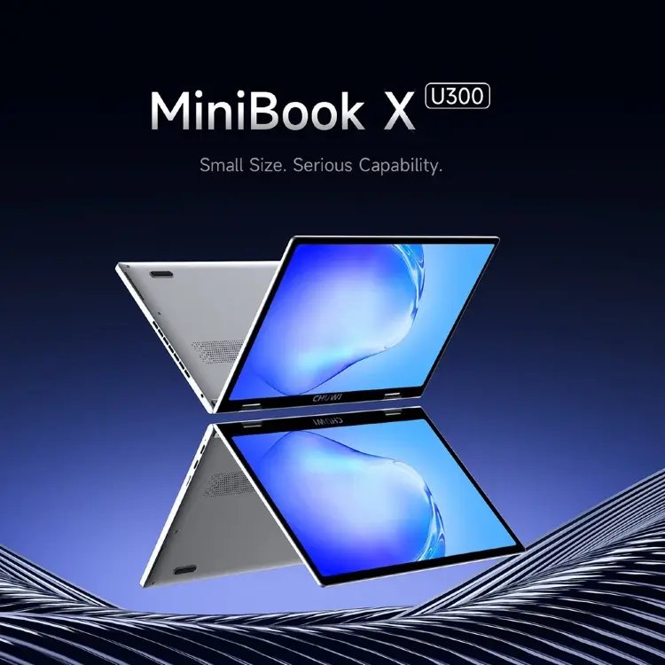 CHUWI MiniBook X – ноутбук-планжет 2-в-1 с Intel N150, 10.51" экран, 12/16 ГБ ОЗУ, 512 ГБ SSD