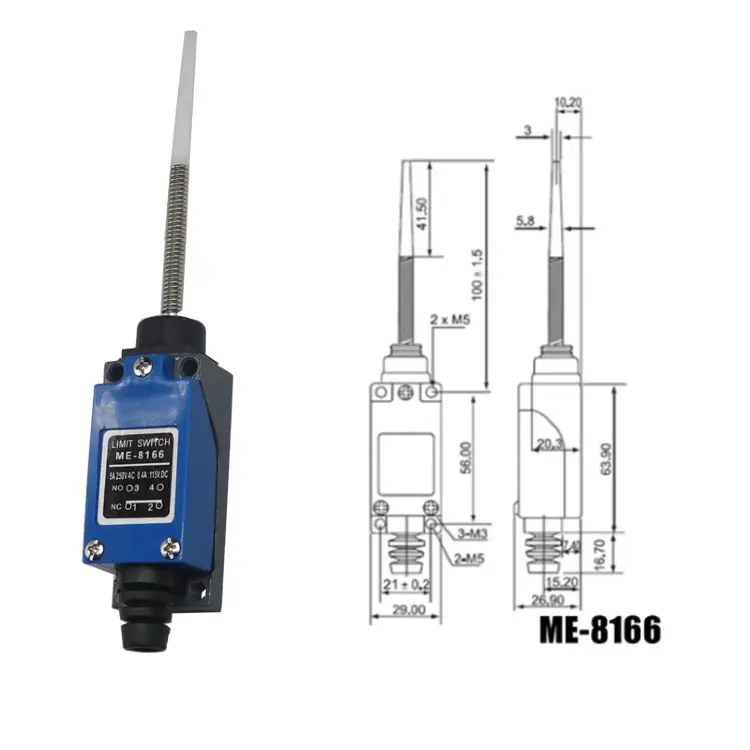 Концевой выключатель ME-8108 поворотный с роликовым рычагом AC25