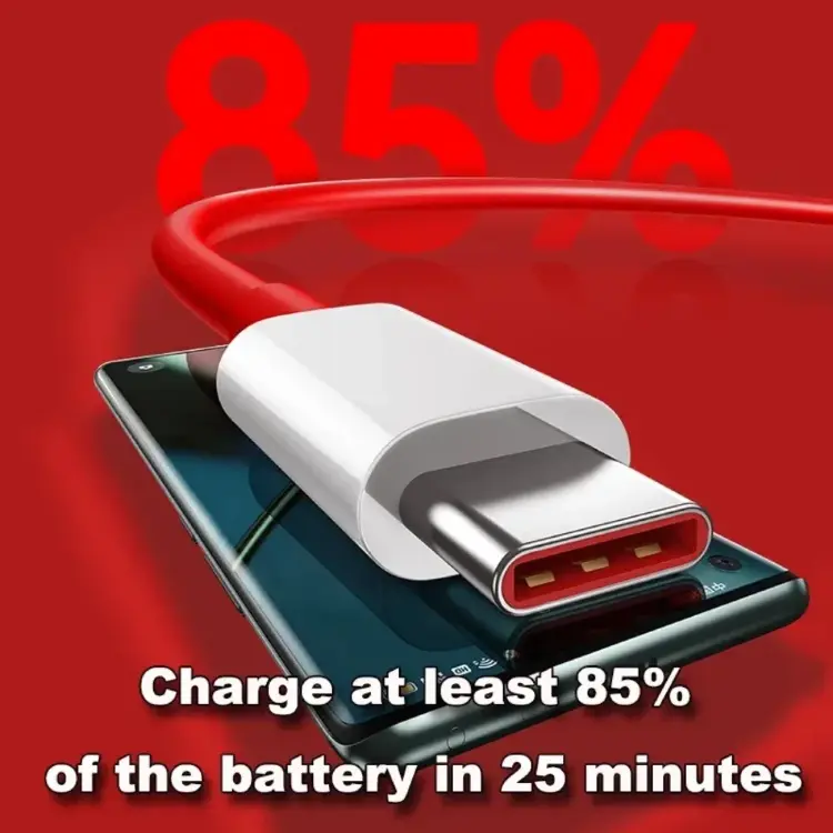 Кабель USB-C для быстрой зарядки 65W OnePlus 9RT, 8, 7 Pro с Supervooc и Warp Charge