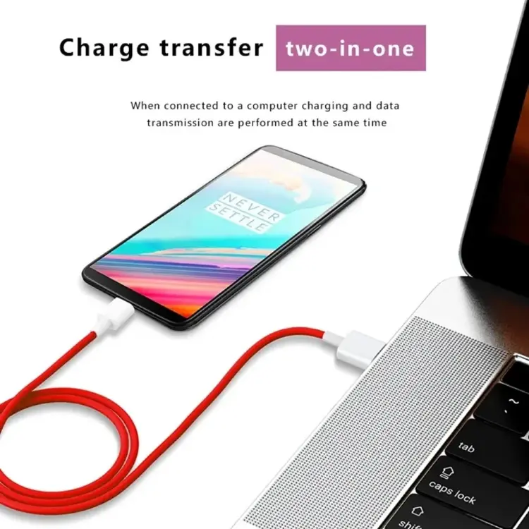 Кабель USB-C для быстрой зарядки 65W OnePlus 9RT, 8, 7 Pro с Supervooc и Warp Charge