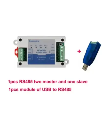 Повторитель RS485 с двойным мастером GC-1201, оптоизоляция, Modbus