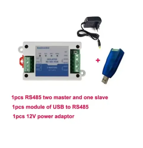 Повторитель RS485 с двойным мастером GC-1201, оптоизоляция, Modbus