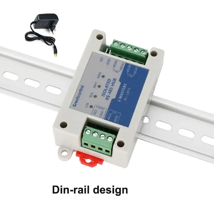 Повторитель RS485 с двойным мастером GC-1201, оптоизоляция, Modbus