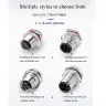 M12 водонепроницаемый соединительный кабель 4/5/8-контактный 20 см 22AWG