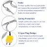 Датчик температуры выхлопных газов EGT тип K, термопара 1300°C, NPT 1/8"