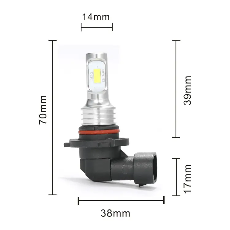 LED лампы автомобильные H7 H11 9005 9006 6000K 80W