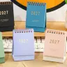Мини-календарь 2027 в цветах Моранди настольный