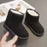 Детские зимние сапоги на меховой платформе