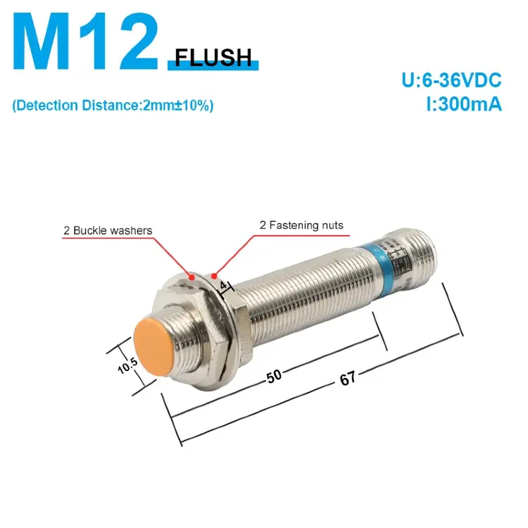 Индуктивный датчик приближения LJ8 LJ12 LJ18 NPN PNP