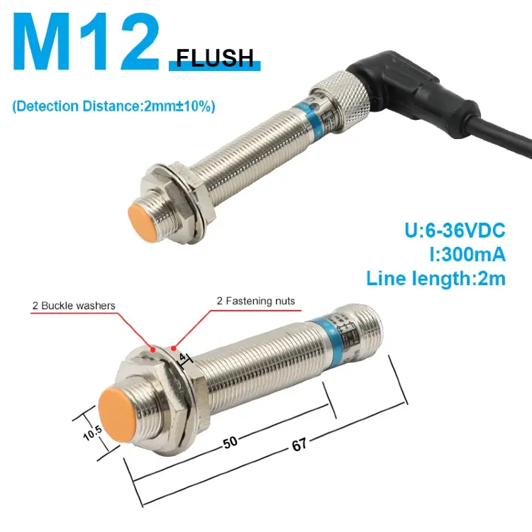 Индуктивный датчик приближения LJ8 LJ12 LJ18 NPN PNP