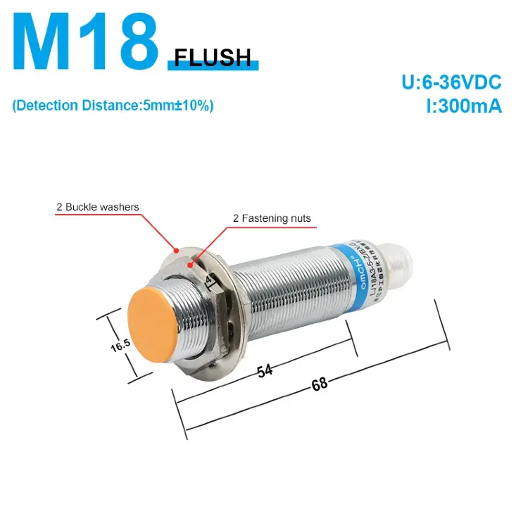 Индуктивный датчик приближения LJ8 LJ12 LJ18 NPN PNP