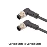 Чёрный 2 / 12Pin A type / 3M cable / PUR shield Cable
