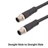 Чёрный 3 / 5Pin A type / 2M cable / PVC shield Cable