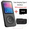 MP3-плеер с Bluetooth 5.4, Type-C и картой памяти 32 ГБ