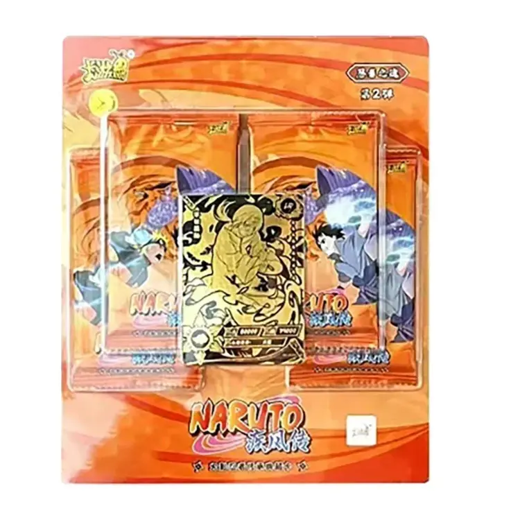 Коробка для карт Наруто KAYOU с фигуркой Саске