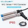 Индуктивный датчик приближения Cloweit IP65 M12 LJ12A3 с кабелем 2 м