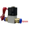 Пневматический электромагнитный клапан 2V025-1/4 12V 24V 220V 2/2